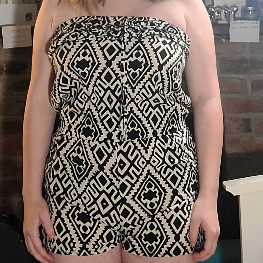 Sleeveless romper